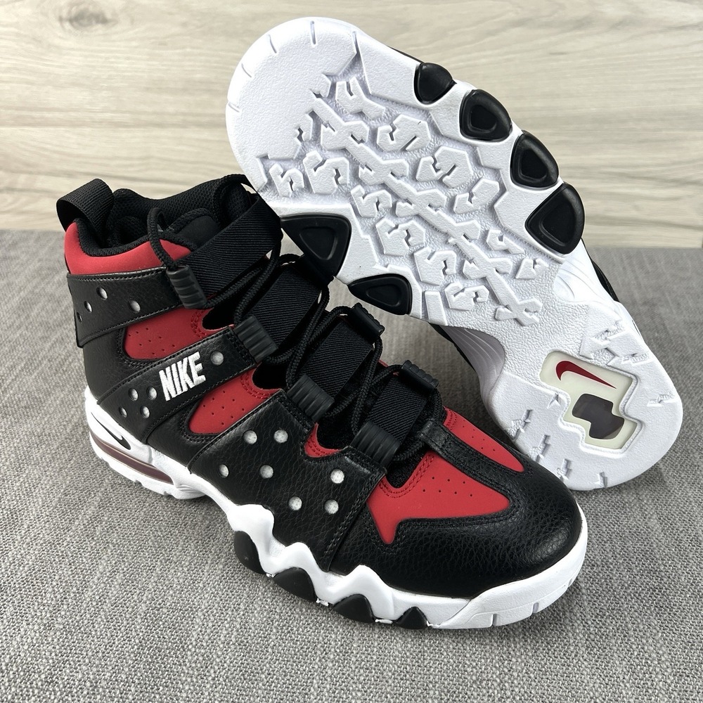 Nike Air Max2 CB '94 New Black White Gym Red FN6248 001 Mens Size 8 - Picture 6 of 7